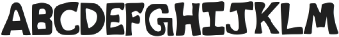 Chubby Giggles Regular otf (400) Font UPPERCASE