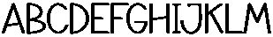 Chubby Happy Regular otf (400) Font UPPERCASE