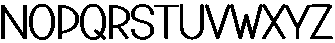 Chubby Happy Regular otf (400) Font UPPERCASE