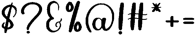 Chubby Regular otf (400) Font OTHER CHARS