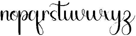 Chubby Regular otf (400) Font LOWERCASE