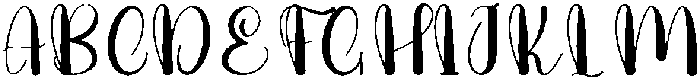 Chubby Regular otf (400) Font UPPERCASE