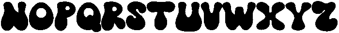 Chubby Regular otf (400) Font LOWERCASE