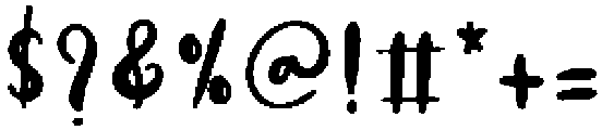 Chubby Regular otf (400) Font OTHER CHARS
