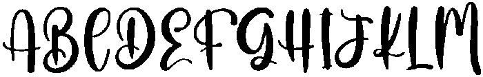 Chubby Regular otf (400) Font UPPERCASE
