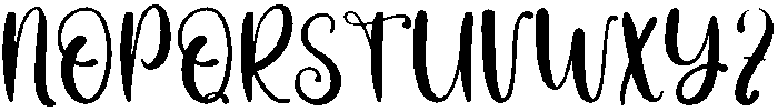 Chubby Regular otf (400) Font UPPERCASE