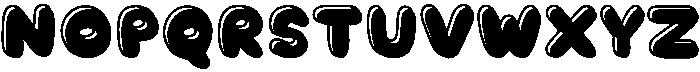 Chubby Soda Outline Shadow otf (400) Font UPPERCASE