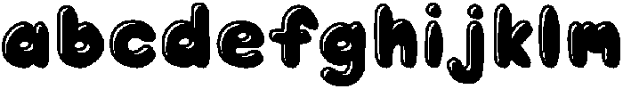 Chubby Soda Outline Shadow otf (400) FONT