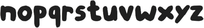 Chubby Thumbs ttf (400) Font LOWERCASE