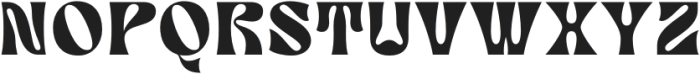 Chubera Regular otf (400) Font UPPERCASE