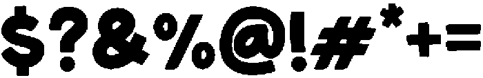 Chubsy Snack Regular otf (400) Font OTHER CHARS