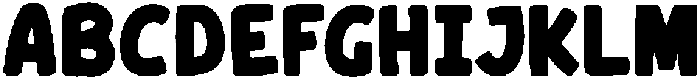 Chubsy Snack Regular otf (400) Font UPPERCASE
