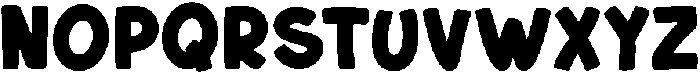 Chubsy Snack Regular otf (400) Font UPPERCASE