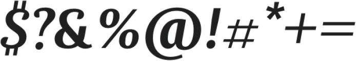 Chucara next Bold-Italic otf (700) Font OTHER CHARS