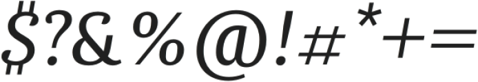 Chucara next Regular-Italic otf (400) Font OTHER CHARS