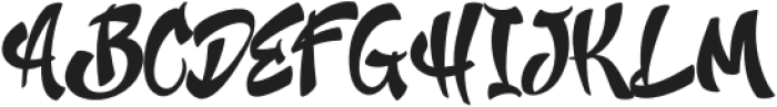 Chuckies Regular otf (400) Font UPPERCASE