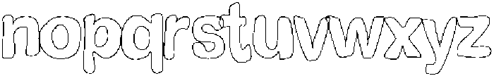 Chuckle Chalk Medium otf (500) Font LOWERCASE