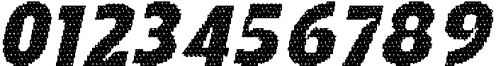 Chulpane Disco Italic otf (400) Font OTHER CHARS