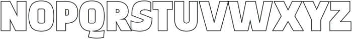 Chulpane Outline otf (400) Font UPPERCASE