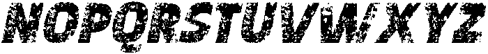 Chulpane Stamp Italic otf (400) Font UPPERCASE