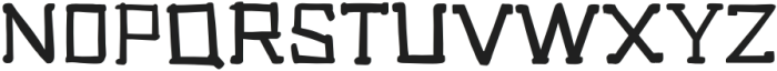 Chunked Light Regular otf (300) Font UPPERCASE
