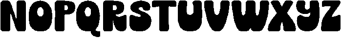 Chunky Angela otf (400) Font UPPERCASE