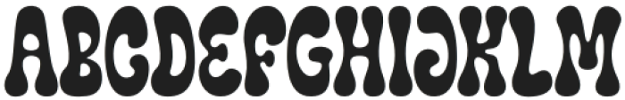 Chunky Groovy otf (400) Font LOWERCASE