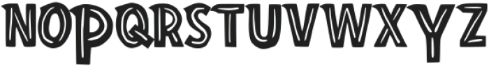Chunky Old English Line ttf (400) Font LOWERCASE