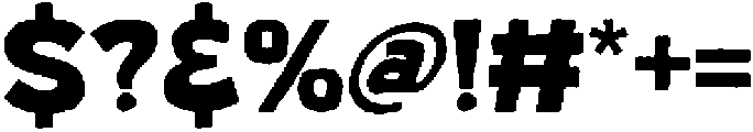 Chunky Popys otf (400) Font OTHER CHARS
