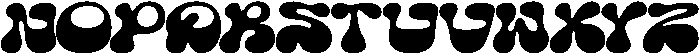 Chunky-Regular otf (400) Font UPPERCASE