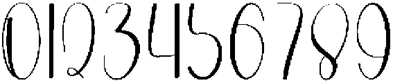Chunky Scribble Regular otf (400) Font OTHER CHARS