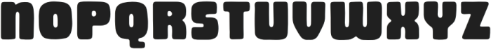 ChunkyBlockCleanBRD Regular otf (400) Font UPPERCASE