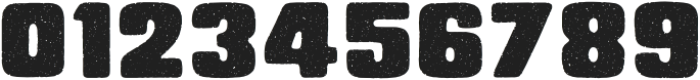 ChunkyBlockRoughBRD Regular otf (400) Font OTHER CHARS