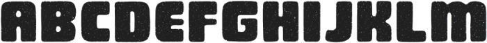 ChunkyBlockRoughBRD Regular otf (400) Font UPPERCASE