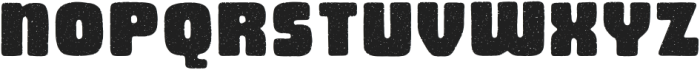 ChunkyBlockRoughBRD Regular otf (400) Font UPPERCASE