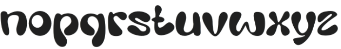 ChunkyGroove Regular otf (400) Font LOWERCASE