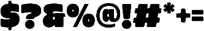 ChunkyHuskey-Regular otf (400) Font OTHER CHARS