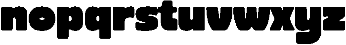 ChunkyHuskey-Regular otf (400) Font LOWERCASE