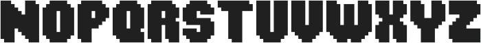 ChunkyMosaic ttf (400) Font UPPERCASE