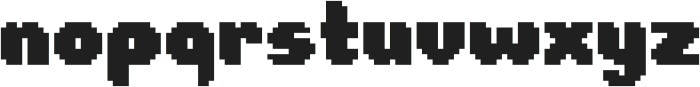ChunkyMosaic ttf (400) Font LOWERCASE