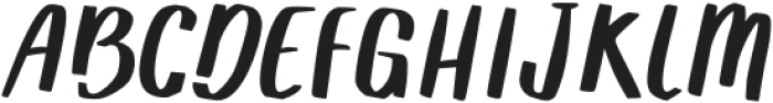 Chunkymonk Regular otf (400) Font UPPERCASE