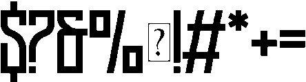 Chupid otf (400) Font OTHER CHARS