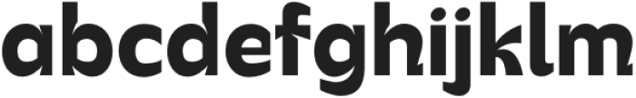 Chupin Extra Bold otf (700) Font LOWERCASE