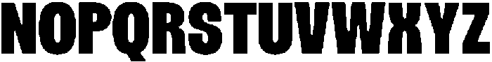 Chuppy Bold otf (700) Font UPPERCASE