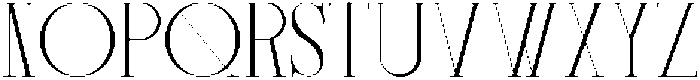 Churte otf (400) Font LOWERCASE