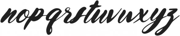 Chutarie Ghost Italic otf (400) Font LOWERCASE