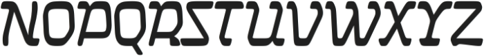 Chutz Variable Regular ttf (400) Font UPPERCASE