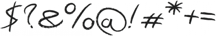 charcoal Narrow Italic otf (400) Font OTHER CHARS
