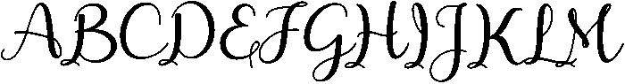 charlotte Regular otf (400) Font UPPERCASE