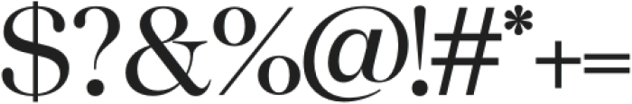 charme Medium otf (500) Font OTHER CHARS